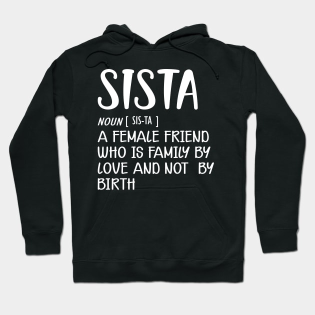 Sista Definition Hoodie by KC Happy Shop